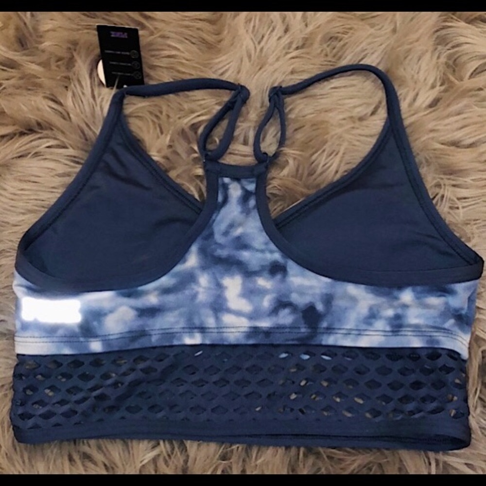 🆕🔥PINK ULTIMATE SPORT BRA&SUPER CUTE TIE DYE&BLUE&WHITE!!NWT!!! - Picture 2 of 4